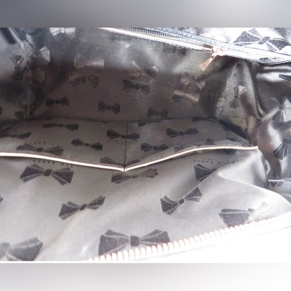 Ted Baker London Bow Detail Leather Bowler Bag [B374] - Picture 10 of 14